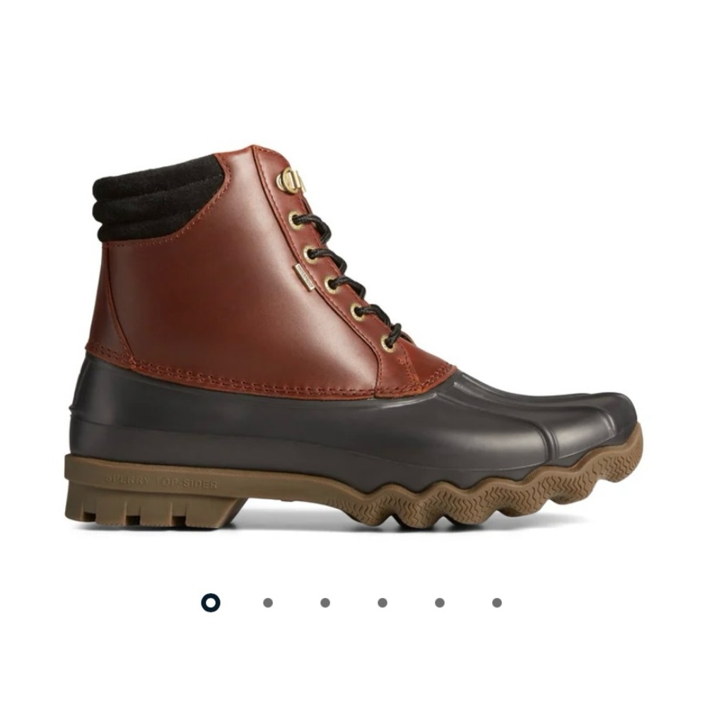 Sperry Men's Two-Tone Leather Duck Boots